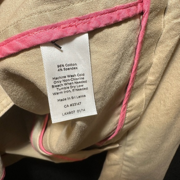 Talbots Tan Blazer 2 front pockets, 2 Button closure Sz 16 - Picture 11 of 11